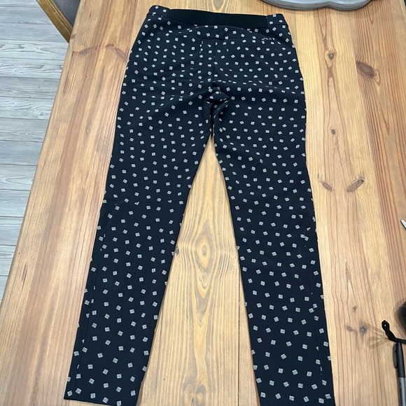 RLX Ralph Lauren Women's Navy Geometric Print Stretch Golf Pants Size 8 - Picture 2 of 13